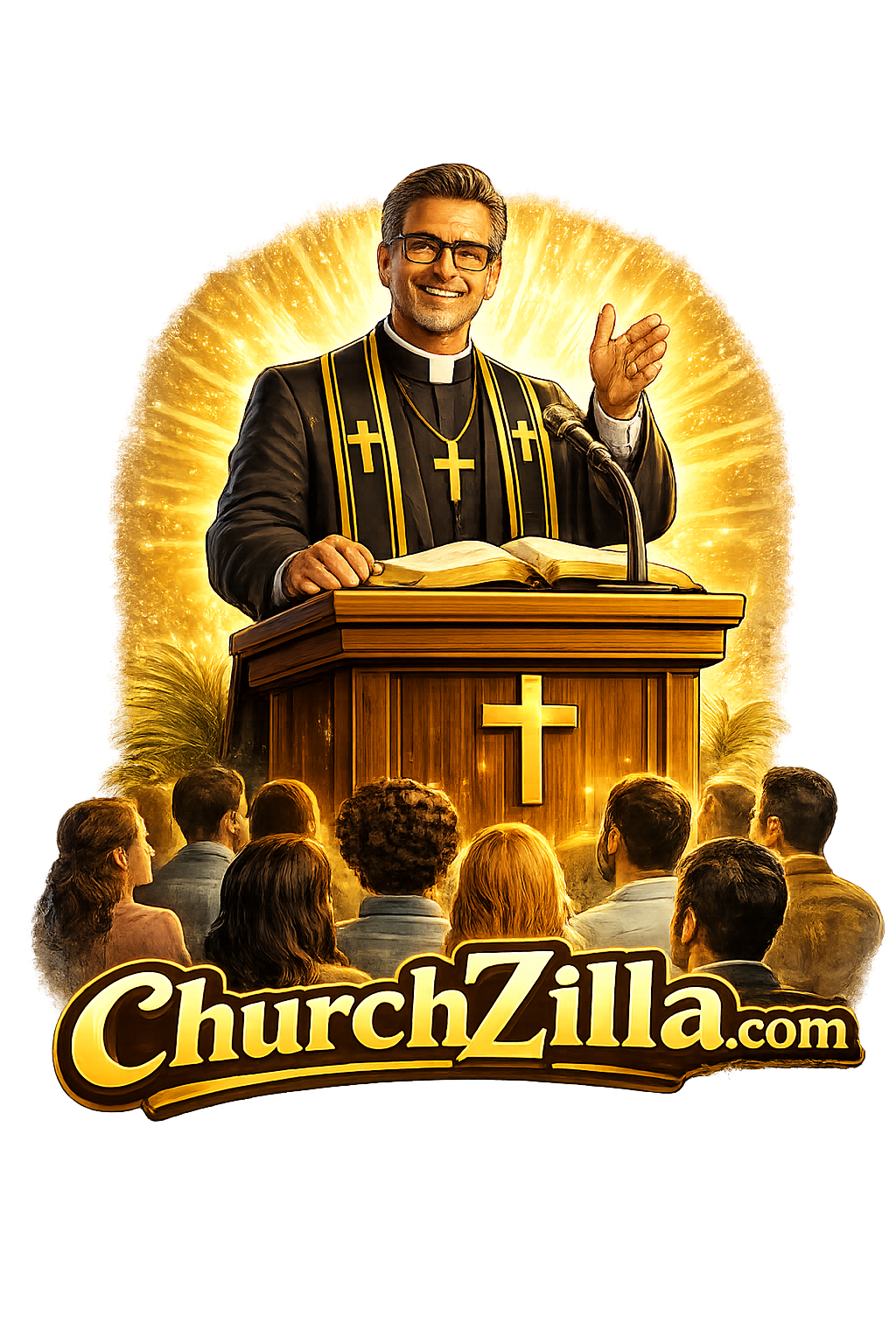 churchzilla logo